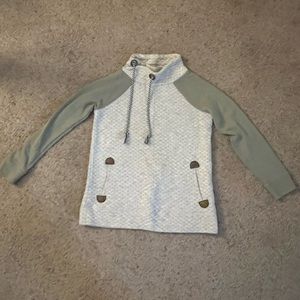 Long sleeve quilted top